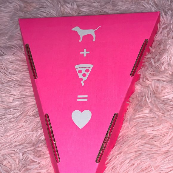 Victoria's Secret PINK Pizza Case with Box - Picture 4 of 4